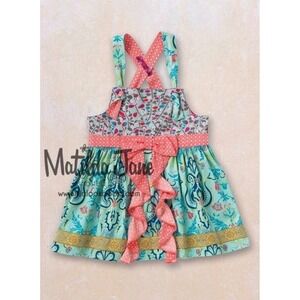 Girls Matilda Jane Friends Forever Vanessa Knot Top size 4 VGUC